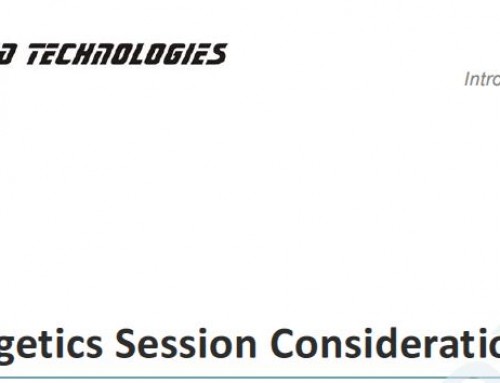 Bioenergetics Session Considerations