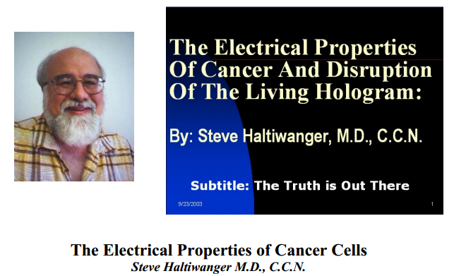 The Electrical Properties of Cancer Cells